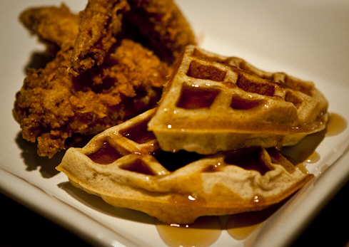 buttermilk chicken waffles